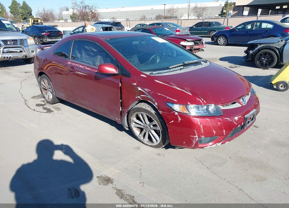 2008 HONDA CIVIC SI VIN: 2HGFG21538H700938