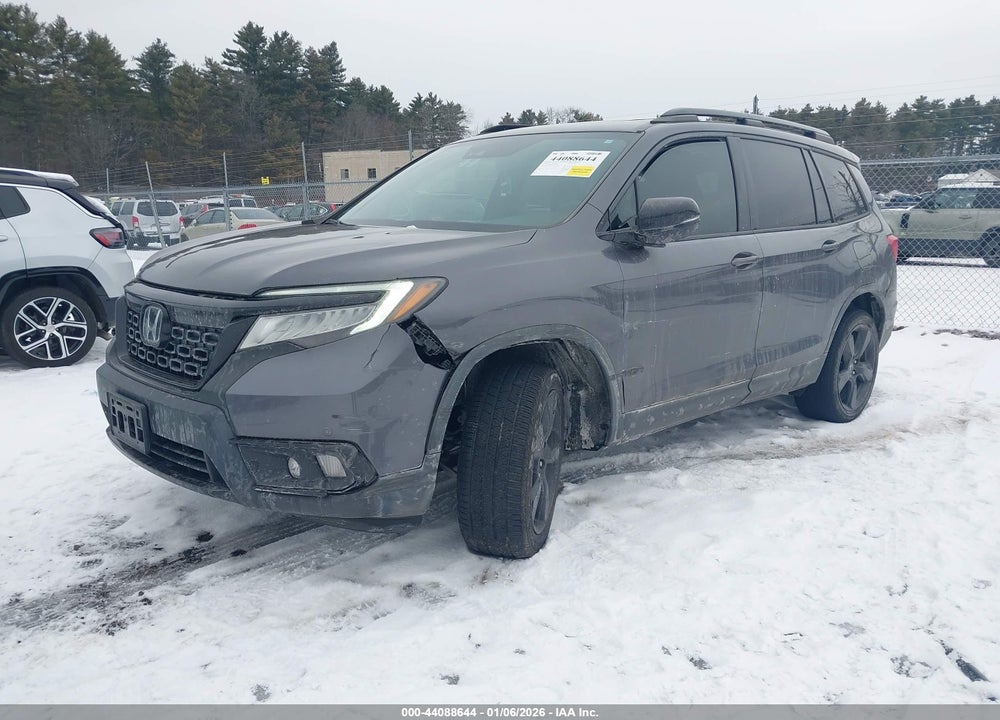 2019 HONDA PASSPORT ELITE VIN: 5FNYF8H04KB005095