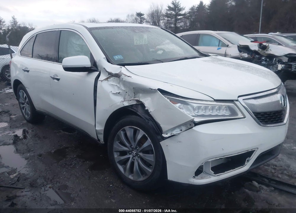 2015 ACURA MDX TECHNOLOGY PACKAGE VIN: 5FRYD4H44FB028575