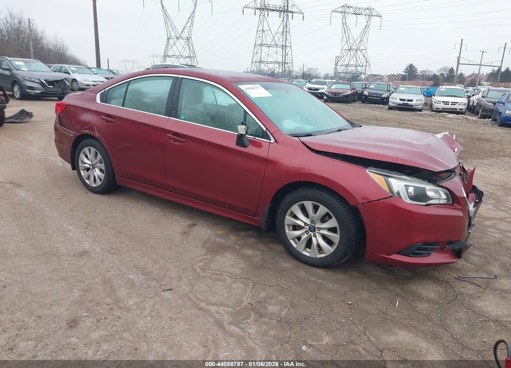 2017 SUBARU LEGACY 2.5I PREMIUM VIN: 4S3BNAC61H3027699