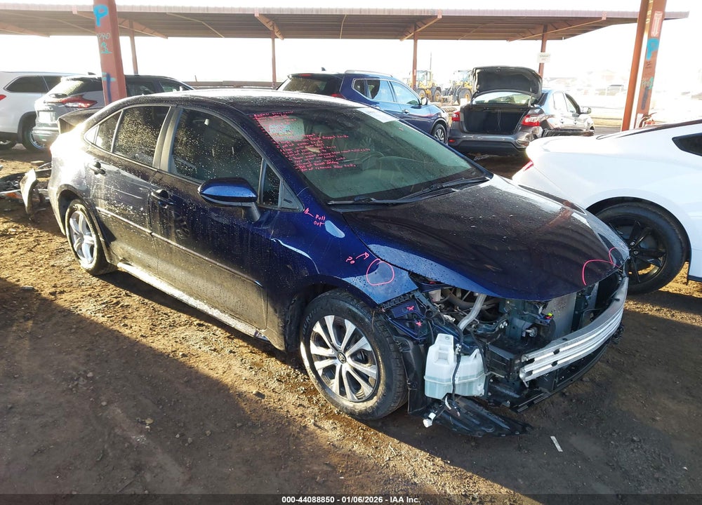 2022 TOYOTA COROLLA HYBRID LE VIN: JTDEAMDEXNJ050857
