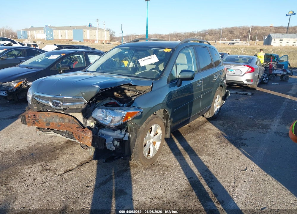 2016 SUBARU FORESTER 2.5I PREMIUM VIN: JF2SJADC8GH400739