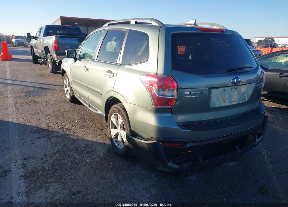 2016 SUBARU FORESTER 2.5I PREMIUM VIN: JF2SJADC8GH400739