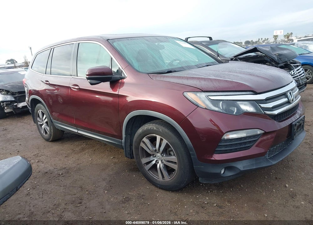2017 HONDA PILOT EX-L VIN: 5FNYF5H52HB038454