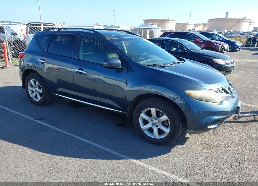 2012 NISSAN MURANO SL VIN: JN8AZ1MU5CW113994