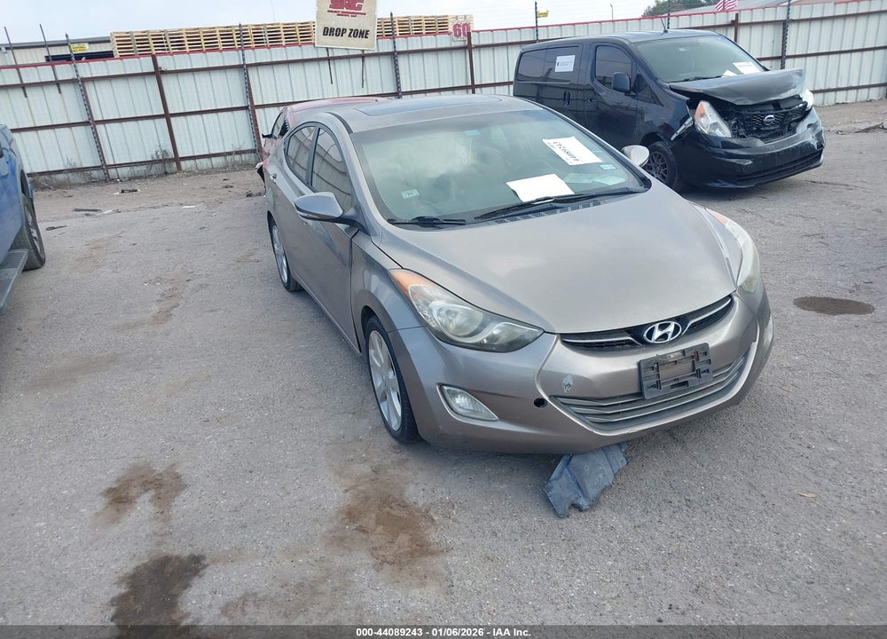 2013 HYUNDAI ELANTRA LIMITED VIN: 5NPDH4AE5DH220237
