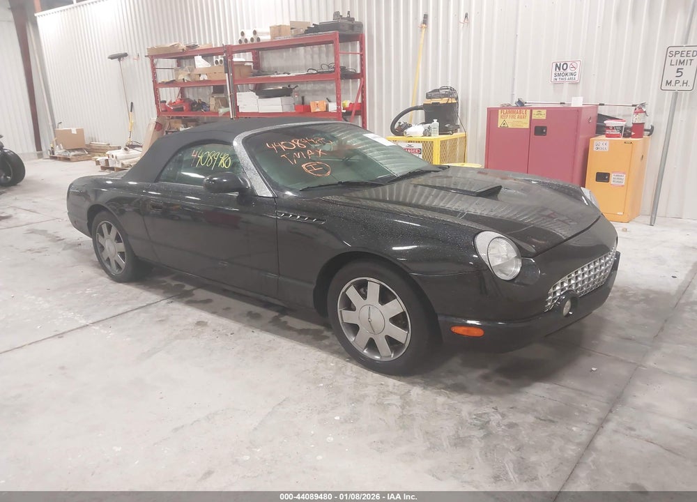 2002 FORD THUNDERBIRD VIN: 1FAHP60A52Y114001