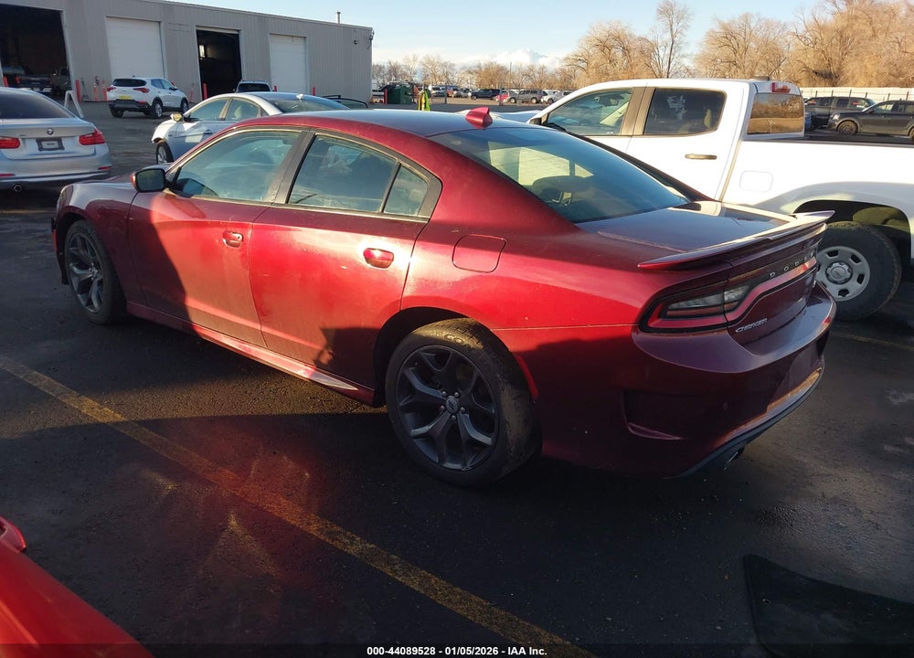 2019 DODGE CHARGER GT RWD VIN: 2C3CDXHG5KH686437