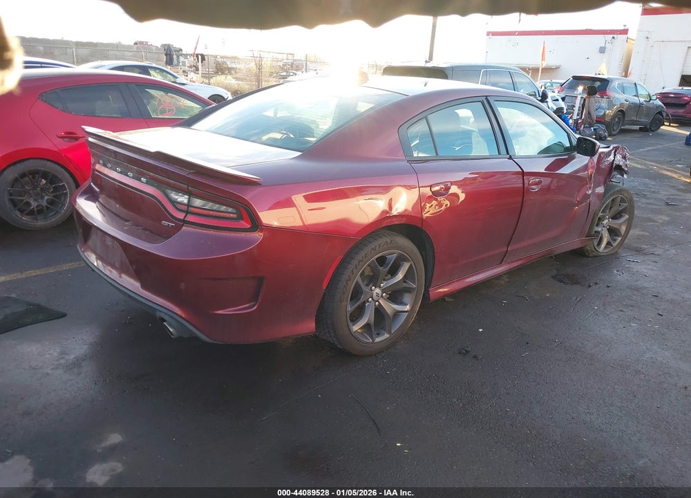 2019 DODGE CHARGER GT RWD VIN: 2C3CDXHG5KH686437