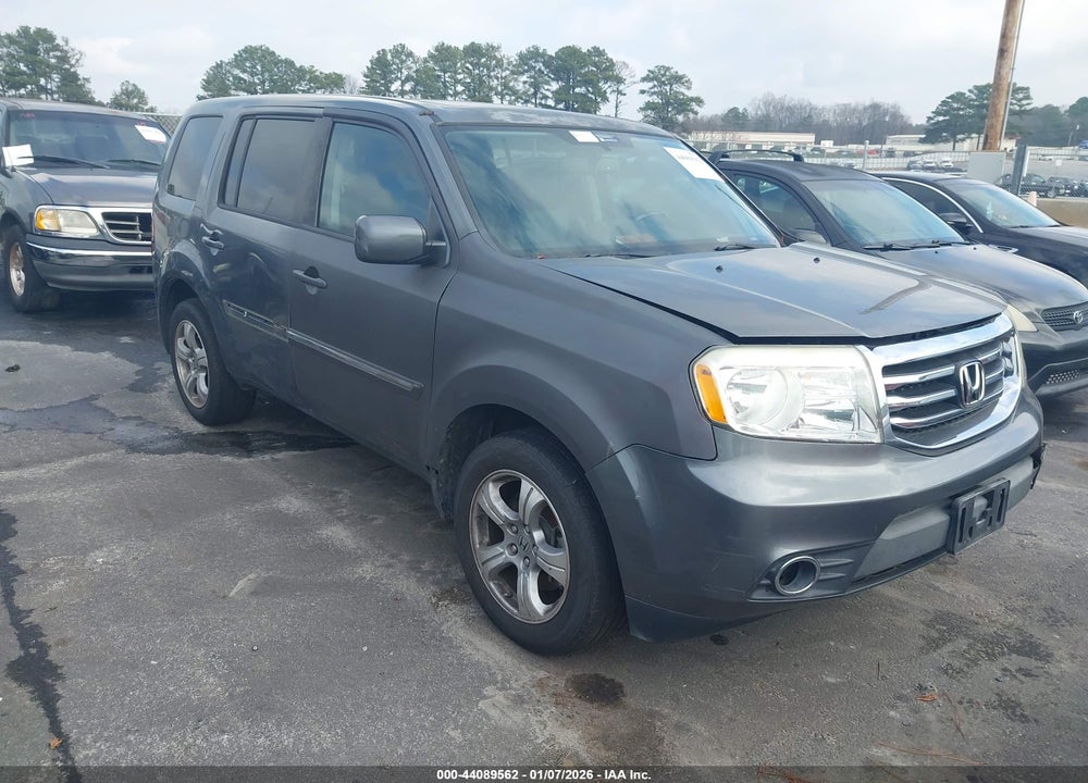 2013 HONDA PILOT EX-L VIN: 5FNYF3H74DB035460