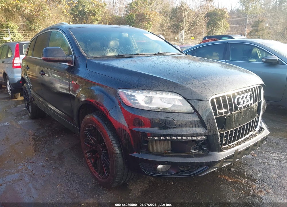 2011 AUDI Q7 3.0T S LINE PRESTIGE VIN: WA1DGBFE1BD009713