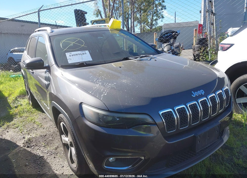 2019 JEEP CHEROKEE LIMITED FWD VIN: 1C4PJLDB4KD216101