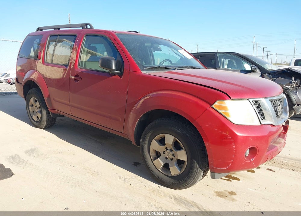 2010 NISSAN PATHFINDER S FE+ VIN: 5N1AR1NN5AC604630