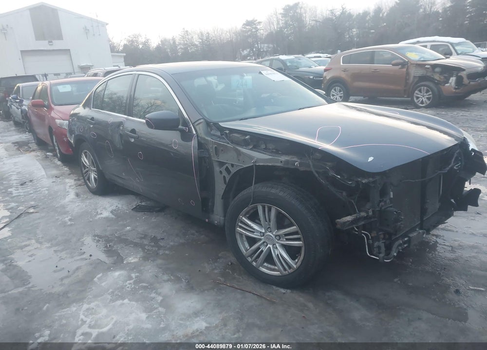2012 INFINITI G37X VIN: JN1CV6AR3CM973338
