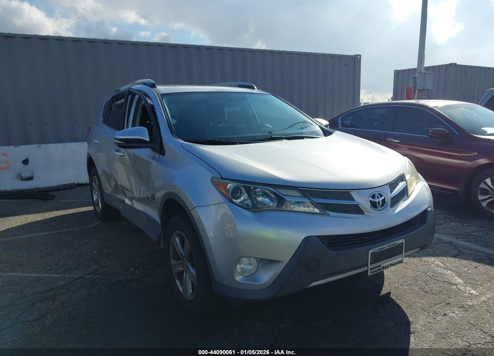 2015 TOYOTA RAV4 XLE VIN: 2T3RFREV3FW256555