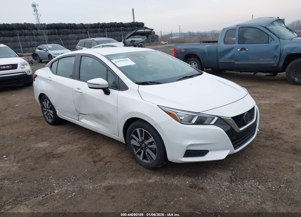 2021 NISSAN VERSA SV XTRONIC CVT VIN: 3N1CN8EV6ML865908