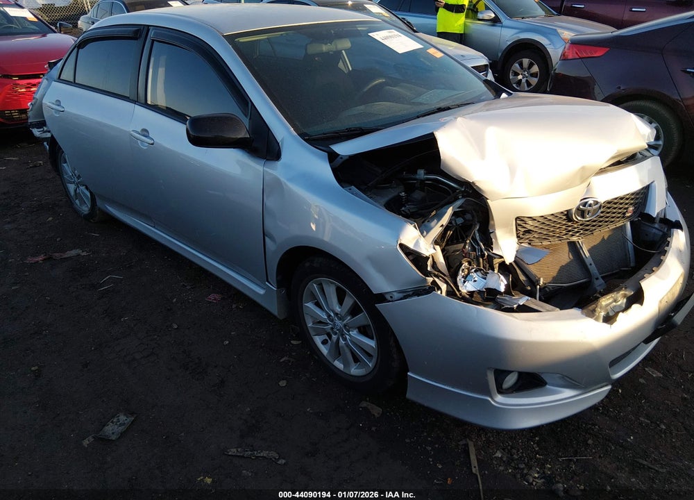2010 TOYOTA COROLLA S VIN: 2T1BU4EE3AC528535