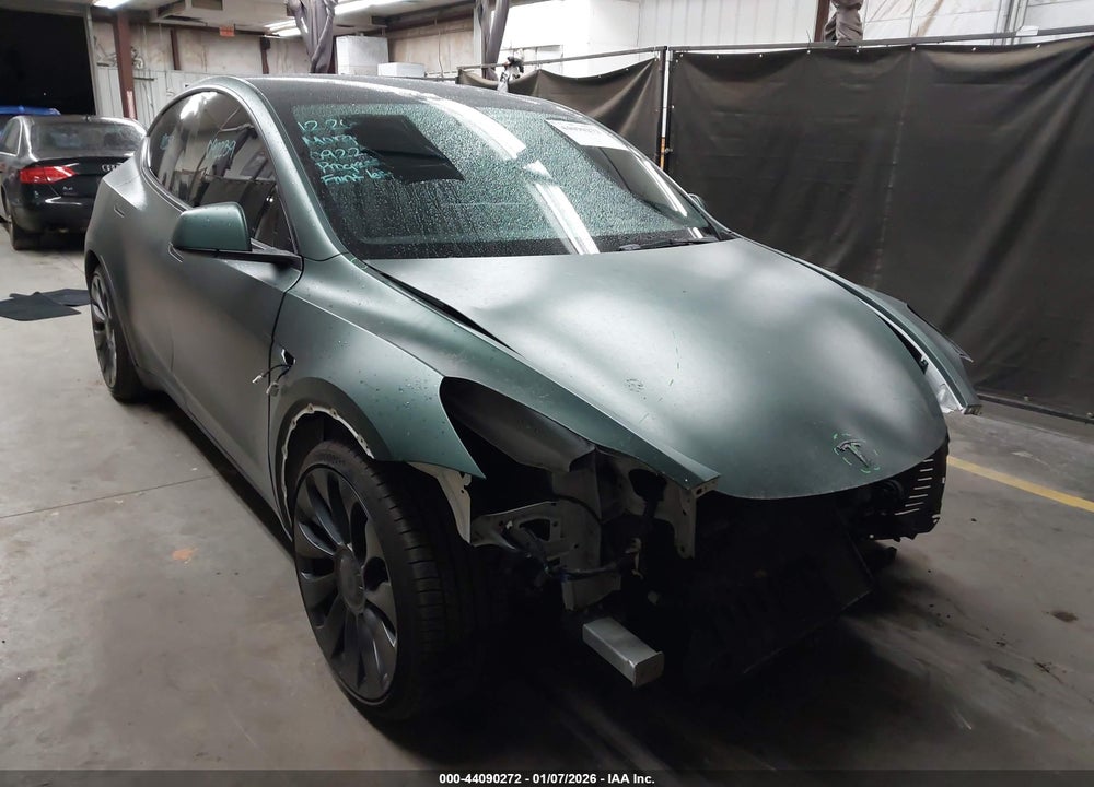 2021 TESLA MODEL Y PERFORMANCE DUAL MOTOR ALL-WHEEL DRIVE VIN: 5YJYGDEF6MF092239