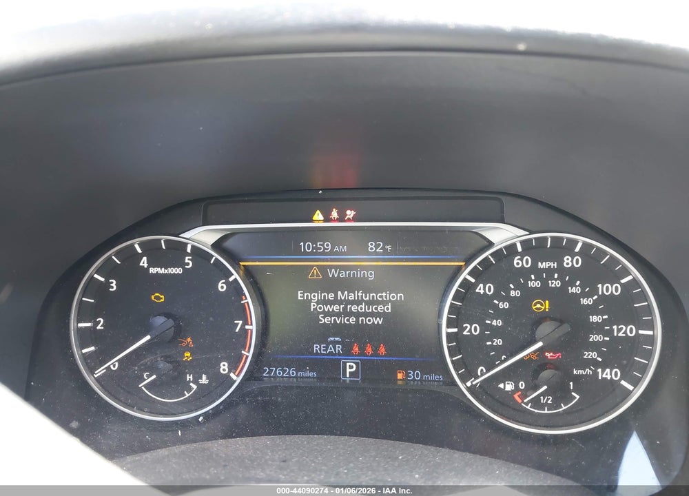 2023 NISSAN ALTIMA SR FWD VIN: 1N4BL4CV7PN401644