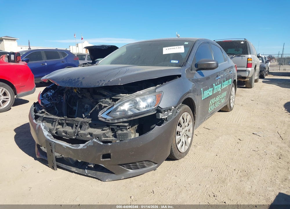 2019 NISSAN SENTRA S VIN: 3N1AB7AP2KY350728