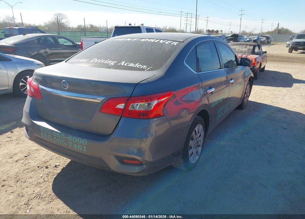 2019 NISSAN SENTRA S VIN: 3N1AB7AP2KY350728