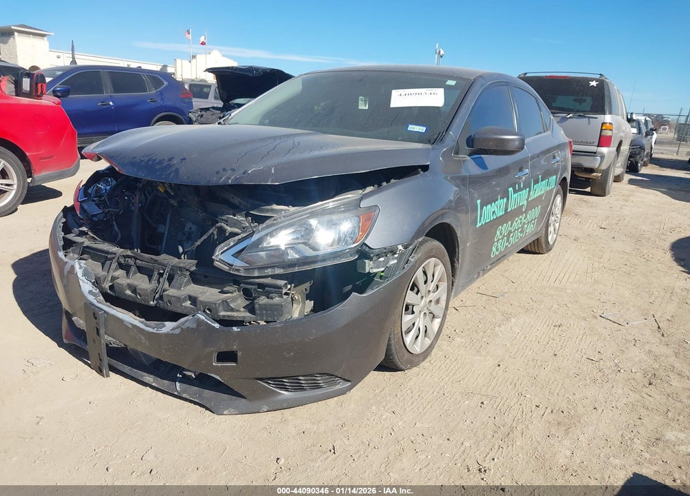 2019 NISSAN SENTRA S VIN: 3N1AB7AP2KY350728