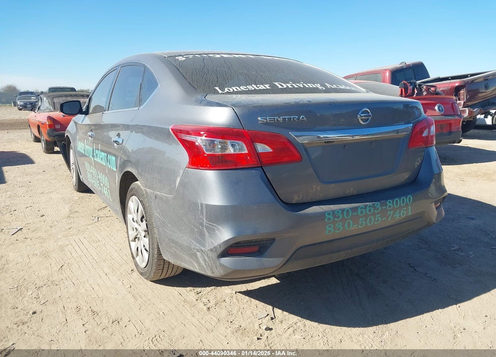 2019 NISSAN SENTRA S VIN: 3N1AB7AP2KY350728