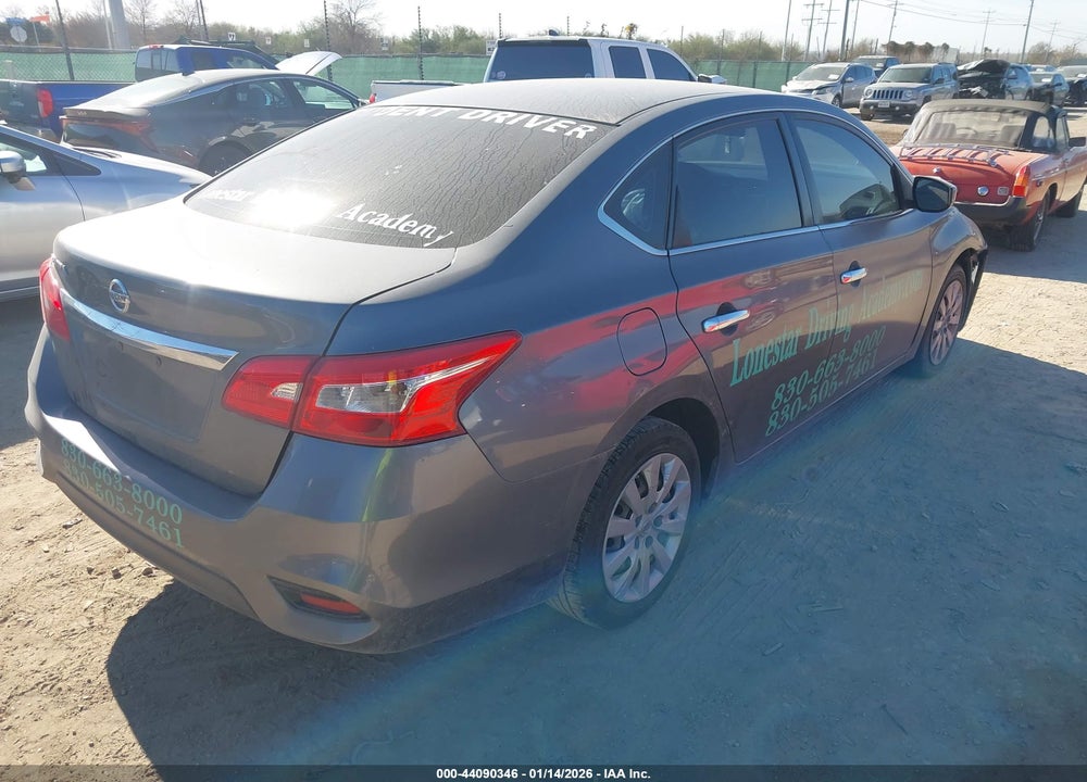 2019 NISSAN SENTRA S VIN: 3N1AB7AP2KY350728
