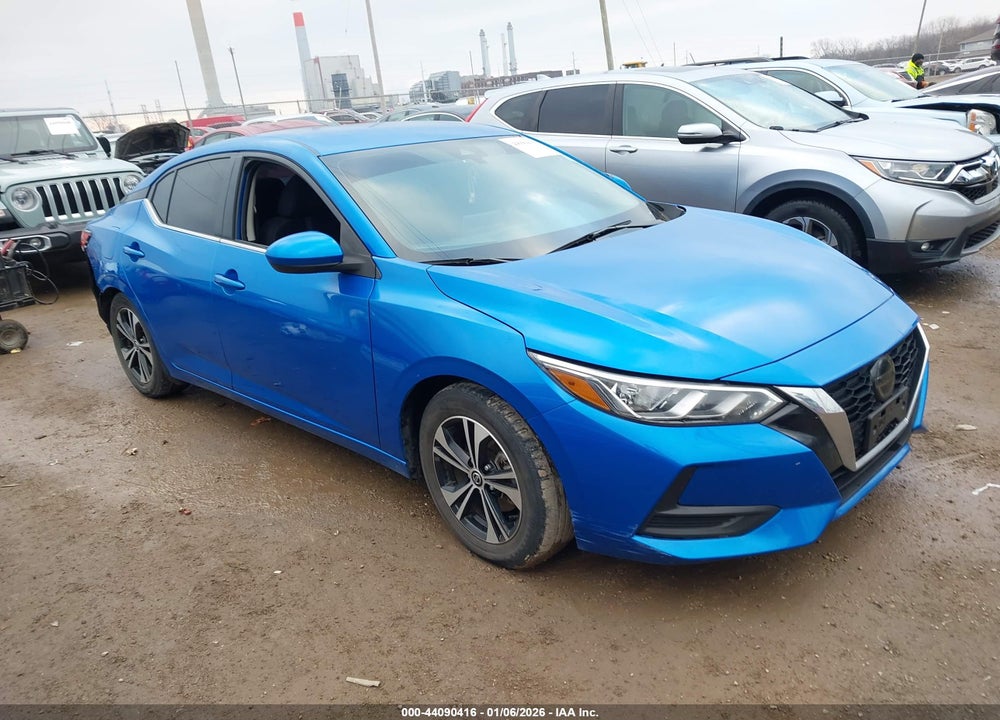 2021 NISSAN SENTRA SV XTRONIC CVT VIN: 3N1AB8CV7MY293849