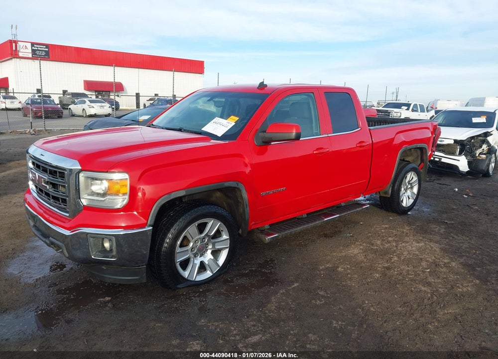 2014 GMC SIERRA 1500 SLE VIN: 1GTR1UEC1EZ122433