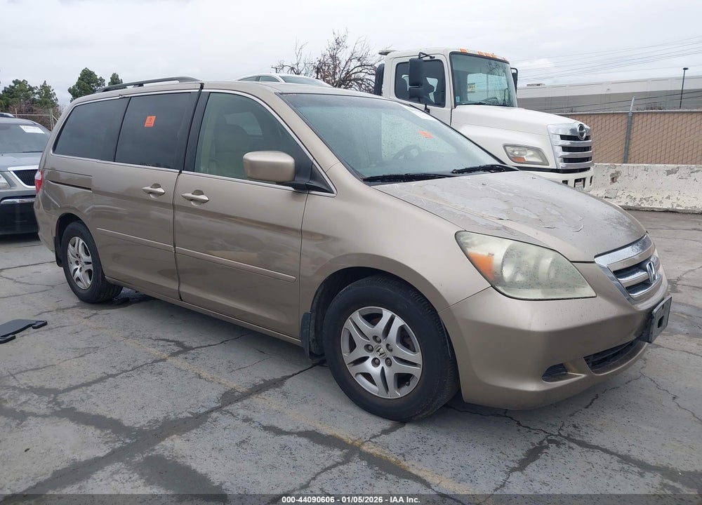 2005 HONDA ODYSSEY EX-L VIN: 5FNRL387X5B066534