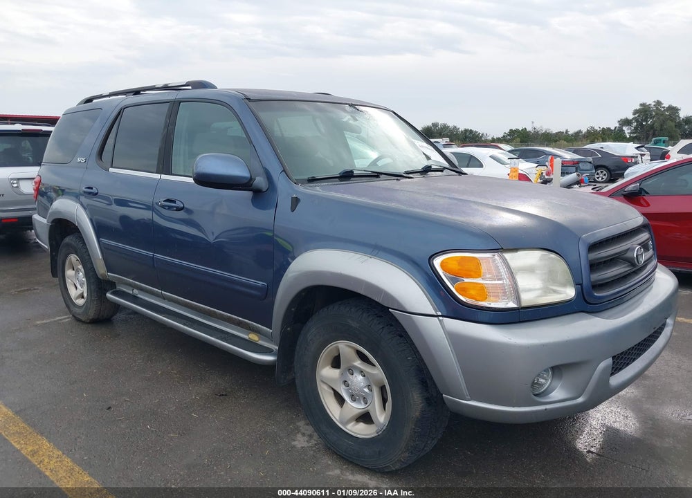 2002 TOYOTA SEQUOIA SR5 V8 VIN: 5TDZT34AX2S093676