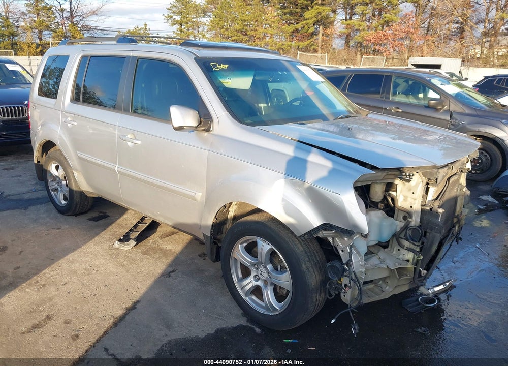 2013 HONDA PILOT EX-L VIN: 5FNYF3H59DB043603