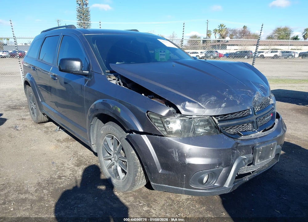 2018 DODGE JOURNEY SXT VIN: 3C4PDCBG8JT527772