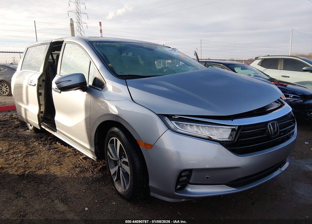 2022 HONDA ODYSSEY TOURING VIN: 5FNRL6H88NB001532