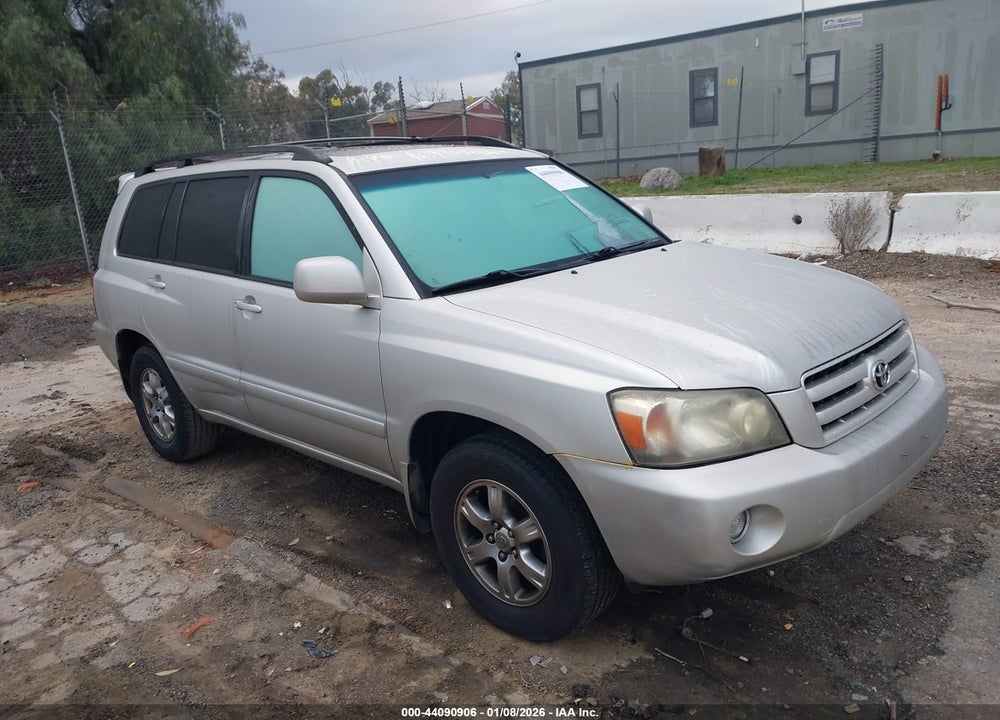 2007 TOYOTA HIGHLANDER V6 VIN: JTEDP21A070141754