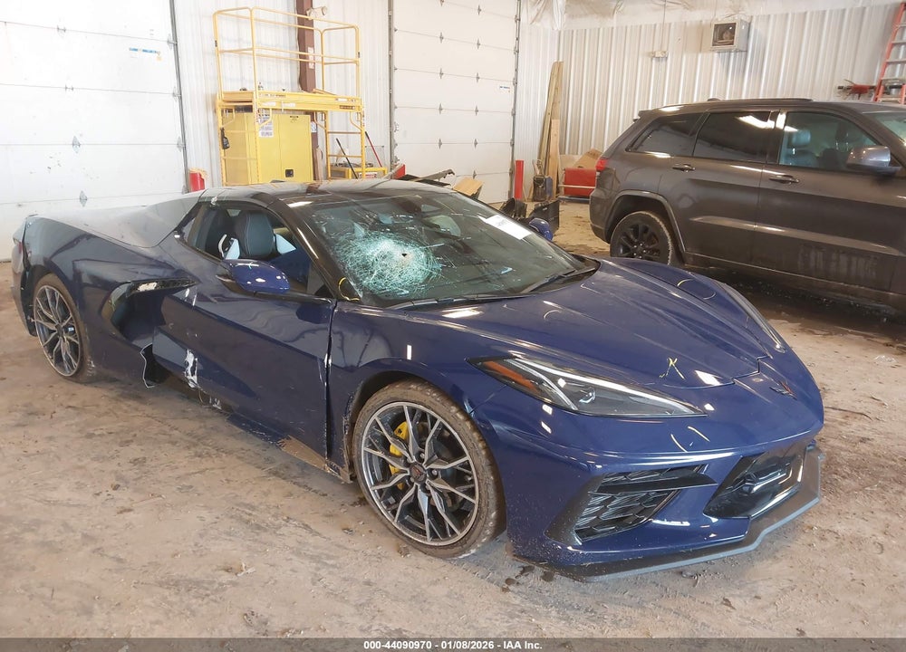 2025 CHEVROLET CORVETTE STINGRAY VIN: 1G1YB3D47S5108187