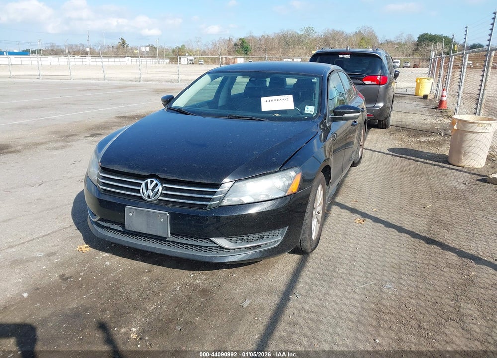 2014 VOLKSWAGEN PASSAT 2.5L S/2.5L WOLFSBURG EDITION VIN: 1VWAP7A39EC019988
