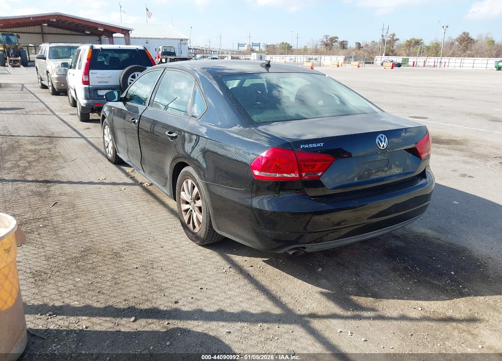 2014 VOLKSWAGEN PASSAT 2.5L S/2.5L WOLFSBURG EDITION VIN: 1VWAP7A39EC019988