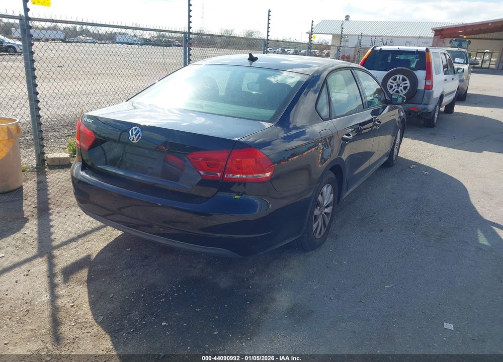2014 VOLKSWAGEN PASSAT 2.5L S/2.5L WOLFSBURG EDITION VIN: 1VWAP7A39EC019988