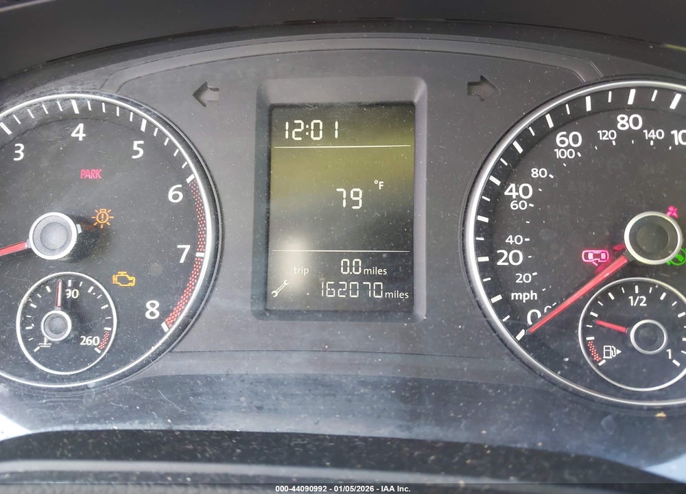 2014 VOLKSWAGEN PASSAT 2.5L S/2.5L WOLFSBURG EDITION VIN: 1VWAP7A39EC019988
