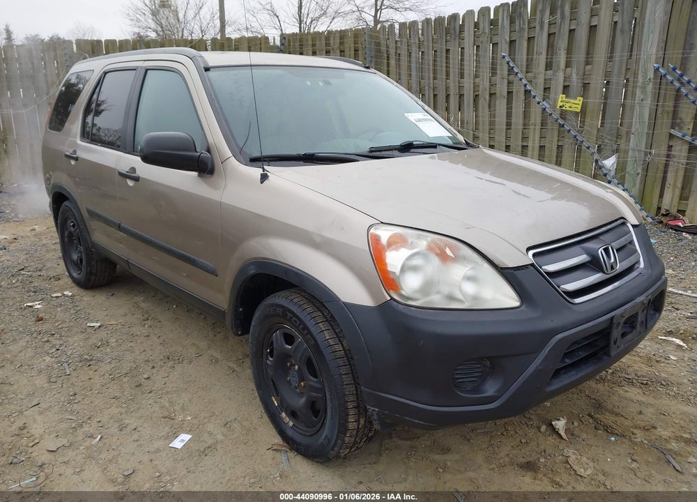 2006 HONDA CR-V LX VIN: SHSRD785X6U417441