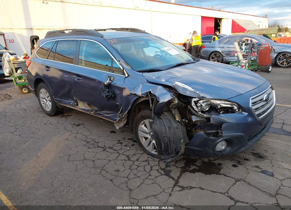 2017 SUBARU OUTBACK 2.5I PREMIUM VIN: 4S4BSACCXH3375737