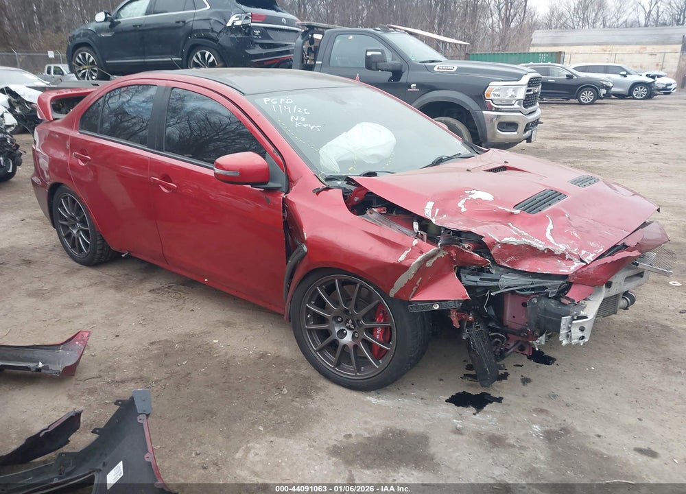 2015 MITSUBISHI LANCER EVOLUTION VIN: JA32W7FVXFU028844