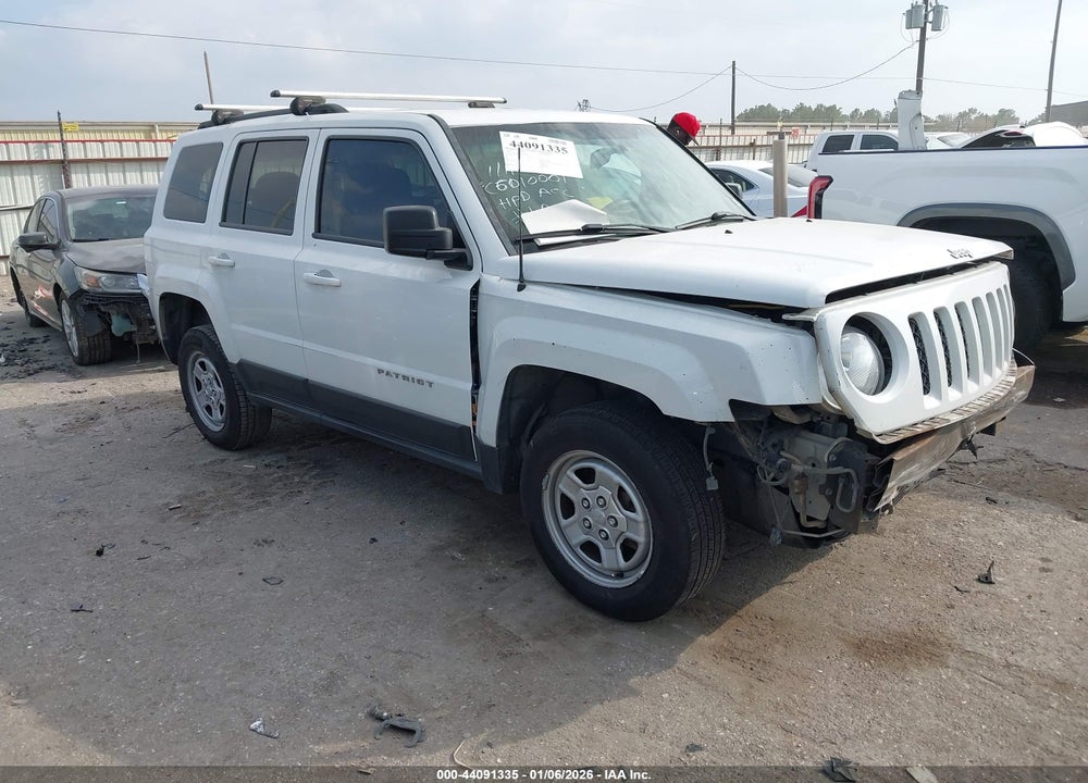 2013 JEEP PATRIOT SPORT VIN: 1C4NJPBA4DD210908