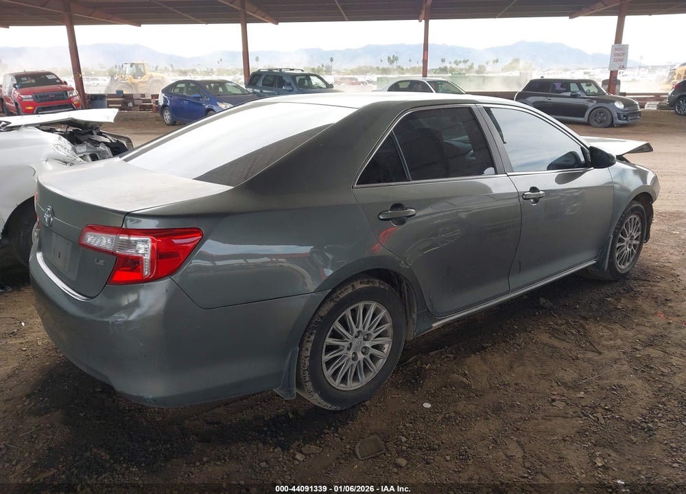 2012 TOYOTA CAMRY LE VIN: 4T4BF1FK2CR165374