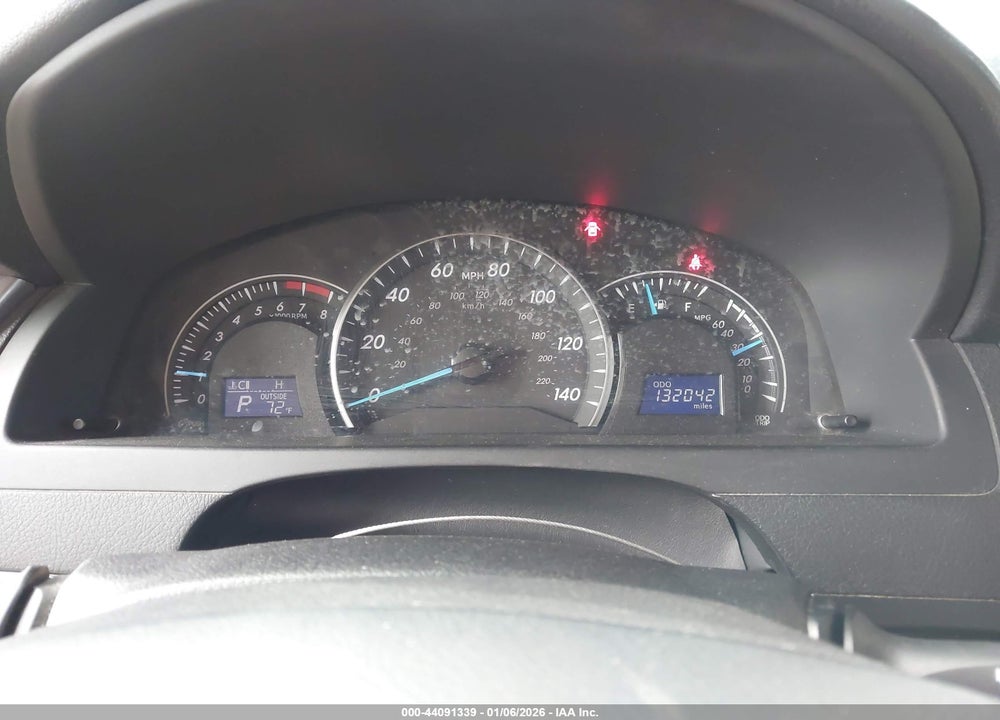2012 TOYOTA CAMRY LE VIN: 4T4BF1FK2CR165374
