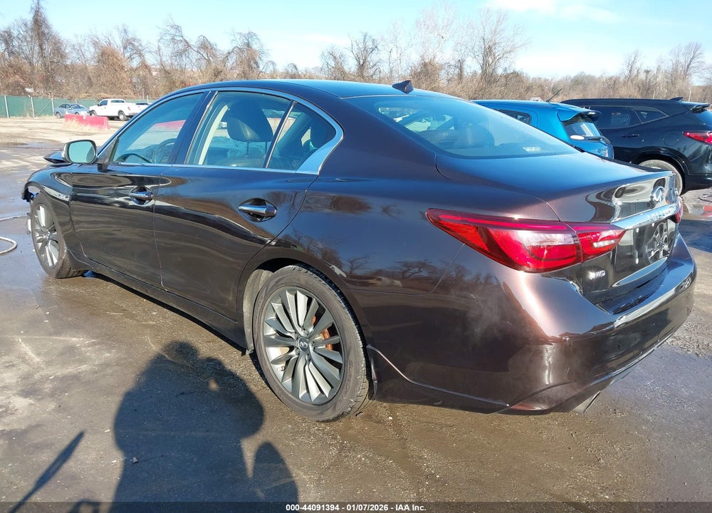 2018 INFINITI Q50 3.0T LUXE VIN: JN1EV7AR3JM435850