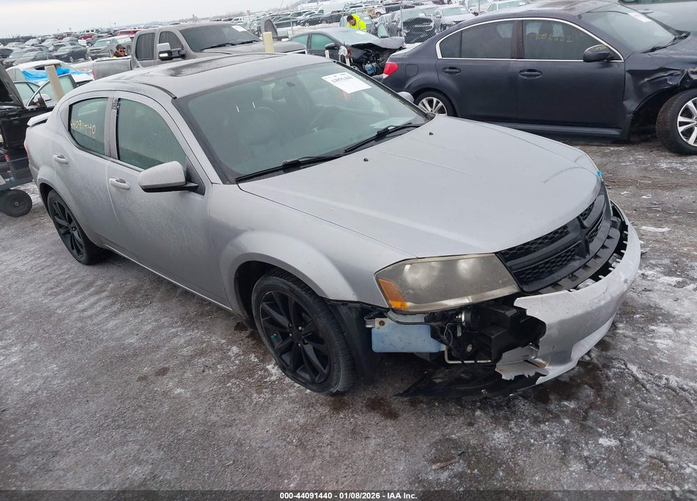 2014 DODGE AVENGER SXT VIN: 1C3CDZCG0EN181453