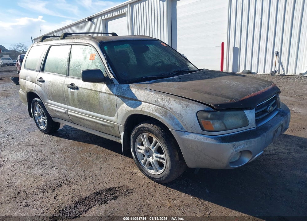 2003 SUBARU FORESTER XS VIN: JF1SG65603H719328